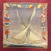 Hermes Scarf En Course Yachts with Red Border