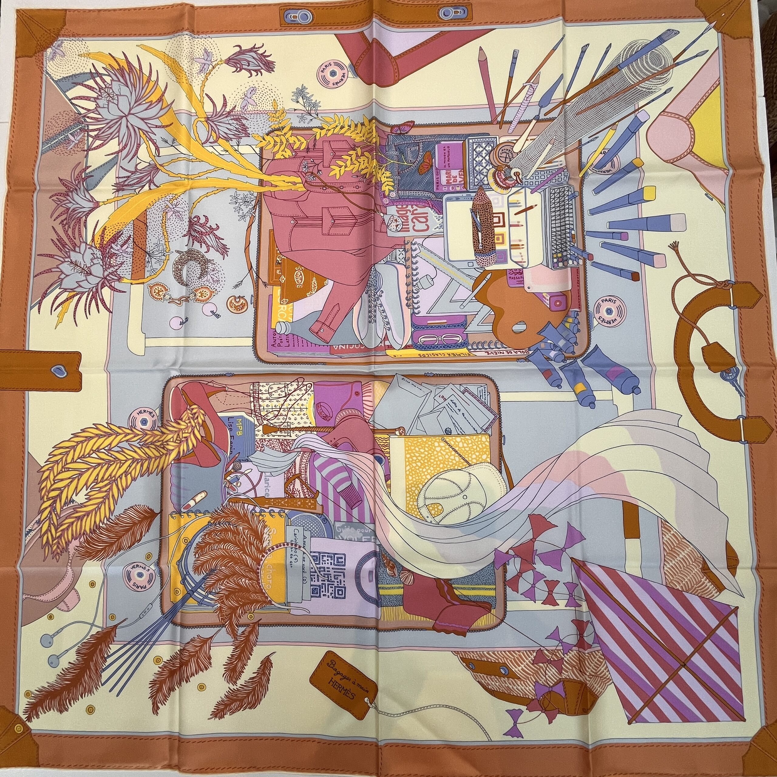 Hermes Bagage a Main (Hand Luggage) MINT! In perfect Original Box, Tissue and Bolduc