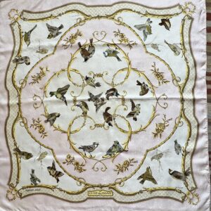 Hermes  'La Cle des Champs' (The Key to the Countryside) in Jacquard Silk