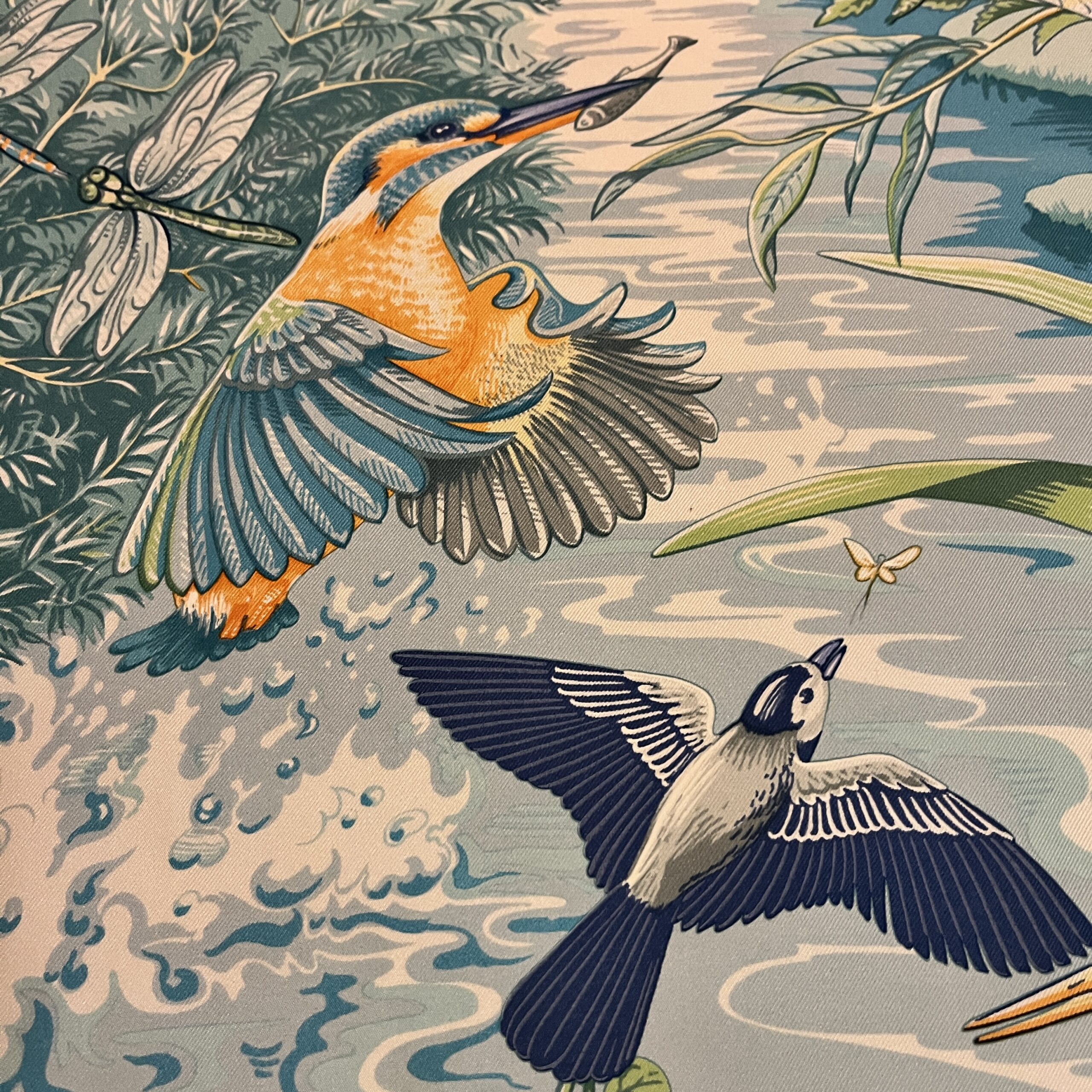 Hermes Au Bord de L’Eau (On the Water’s Edge) GRAIL! Virtually Unworn Spotless