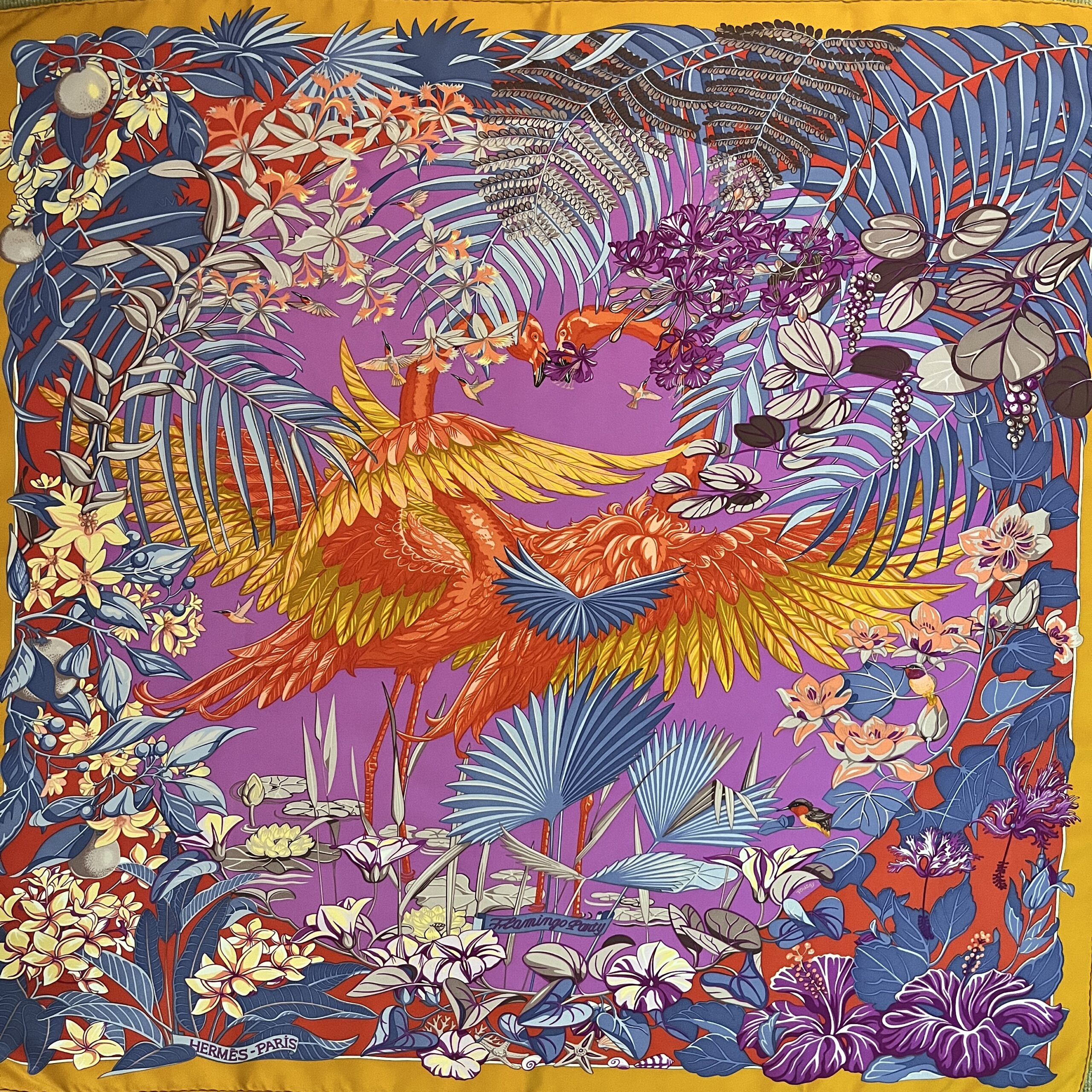 Hermes Flamingo Party Virtually Unworn
